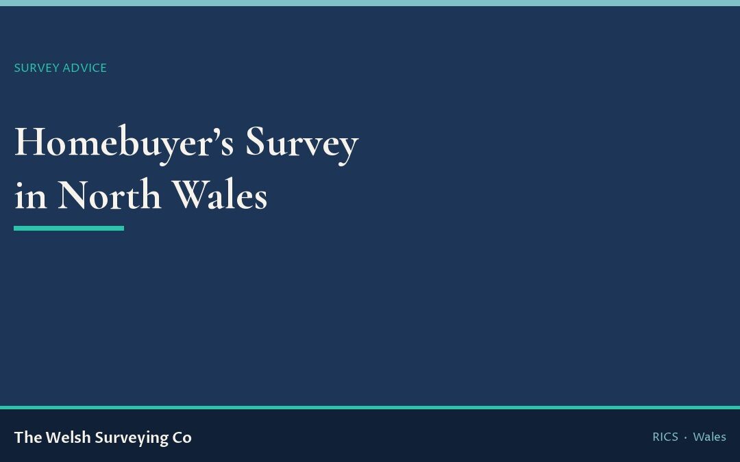 Homebuyer’s Survey North Wales: Why It’s Essential When Buying a Property in 2026